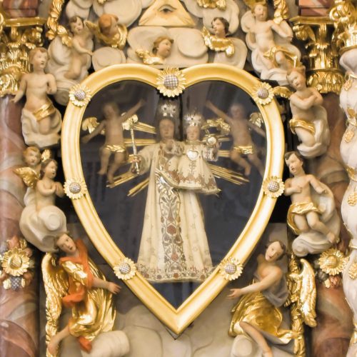Archiv Gnadenbild in der Wallfahrtskirche in Trautmannshofen