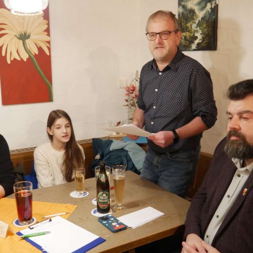 Jahreshauptversammlung Kapellenbauverein Stifterslohe 2026