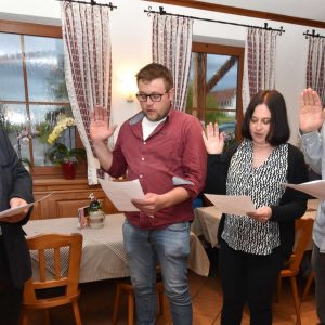 konstituierende Sitzung Gemeinderat Illschwang 1